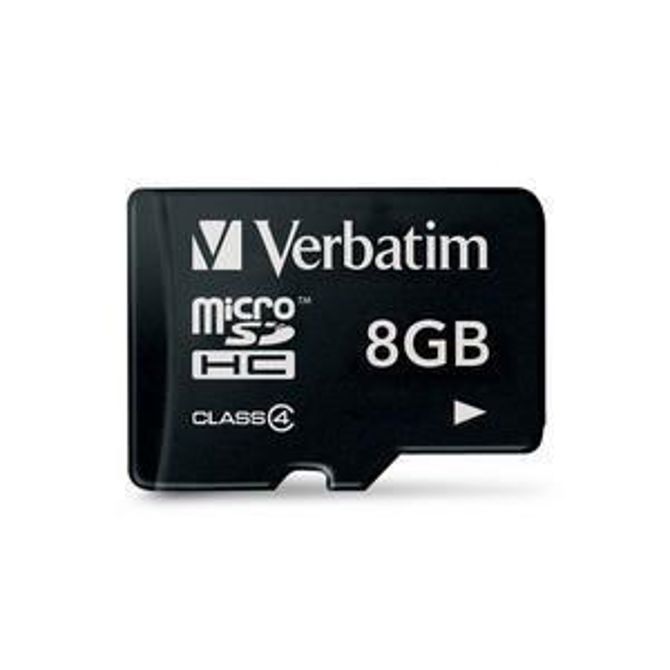Spominska kartica microSD VERBATIM microSDHC 8 GB AVT100627