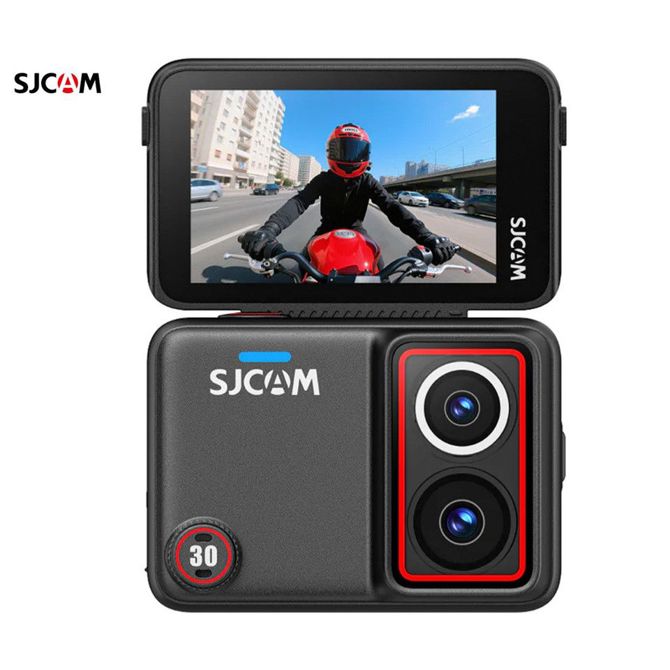 SJCAM SJ30 akcijska športna kamera, Standard Kit, 8K Ultra HD, 2.51 FLIP zaslon, SteadyMotion 2.0, 8x ZOOM, polnilna baterija, 140° snemalni kot, Dual WIFI, 5ATM vodoodpornost, aplikacija, +dodatki