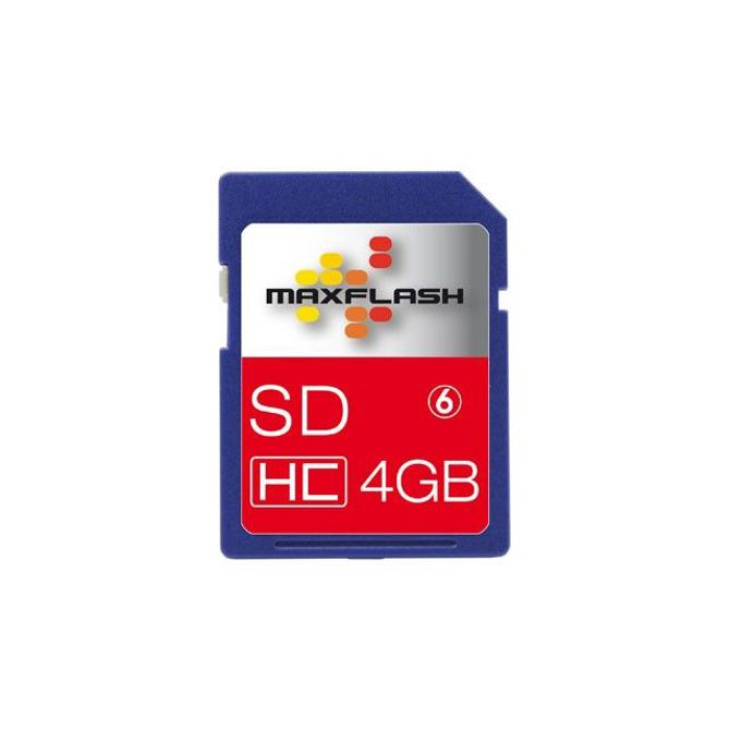 Spominska kartica Secure Digital (SDHC) 4GB Max-Flash (Class 6)