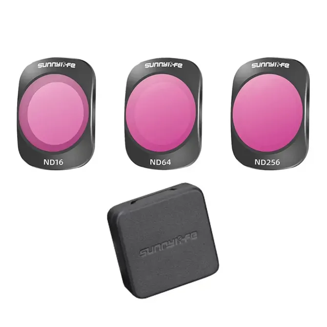 3 filtri ND16+ND64+ND256 Sunnylife za Pocket 3 5