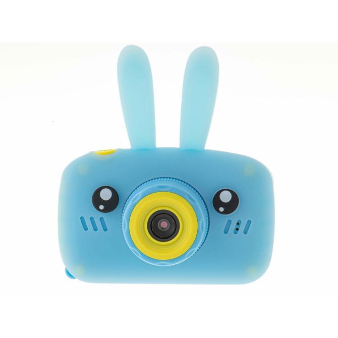 Otroški fotoaparat Ikonika 3 MP LCD SD kartica, Full HD 1080p, etui, modra 4