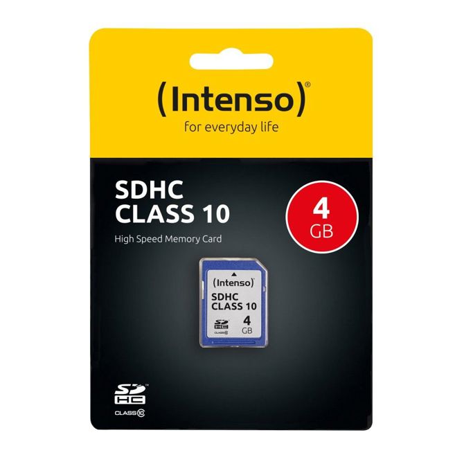 SD kartica Intenso SDHC, 4 GB, 20 MB/s 3