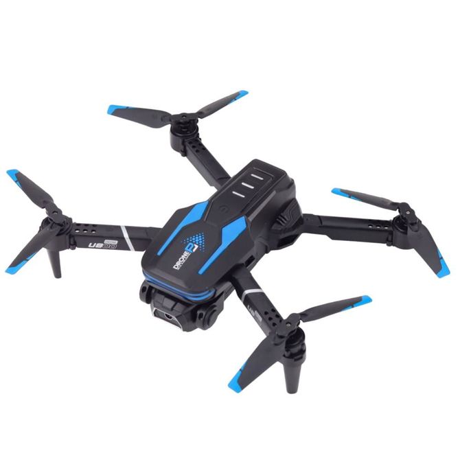 Zložljiv akumulatorski dron s HD kamero LU800, funkcija 360°, LED luči 3