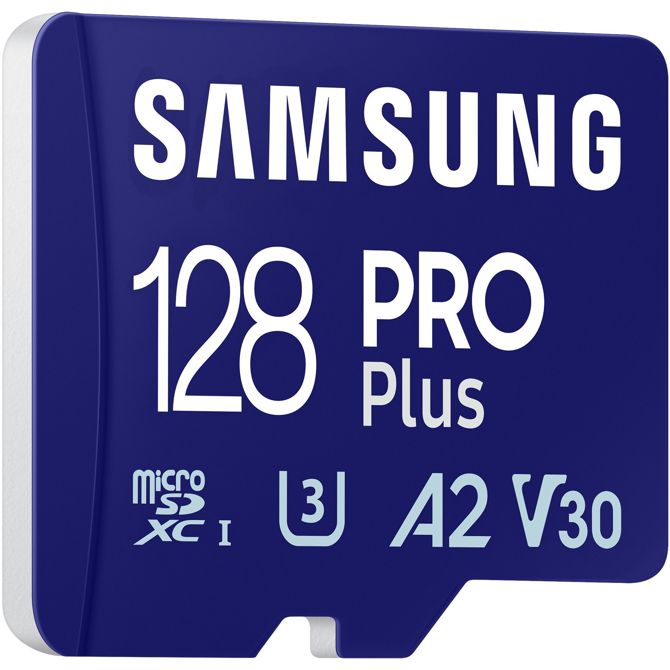 SD kartica 128GB Samsung PRO Plus microSDXC 180MB/s + čitalec kartic USB 3