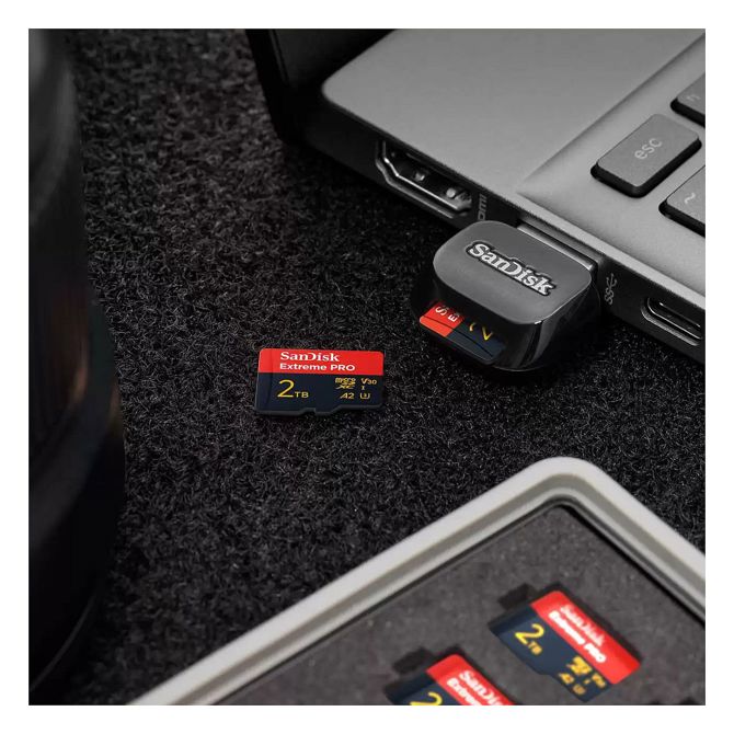 Kartica 2TB SanDisk Extreme PRO microSDXC UHS-I V30 A2 Class U3 3
