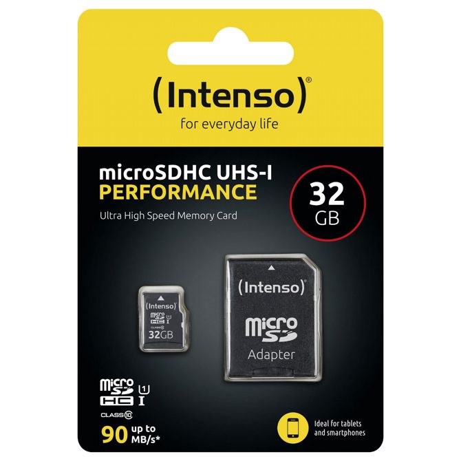 32GB Intens - MicroSD - UHS-I 2