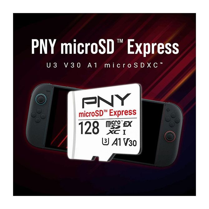 Micro SD kartica PNY microSD Express 128GB UHS-I U3 V30 890MB/s 550MB/s 6