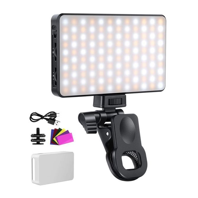 LED lučka za selfije s priponko NEEWER BL120B 2