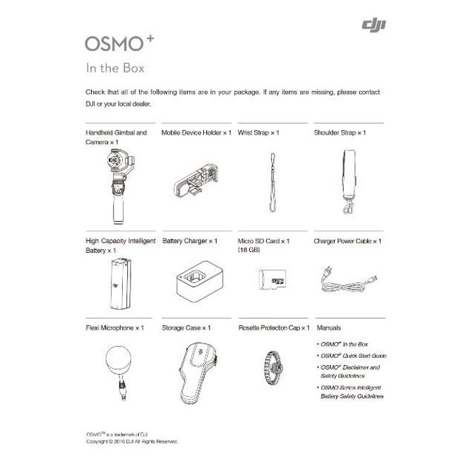 DJI OSMO + 4