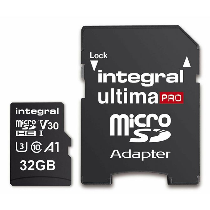 Integral HIGH SPEED MICRO SD CARD MICROSDHC/XC V30 UHS-I U3 3