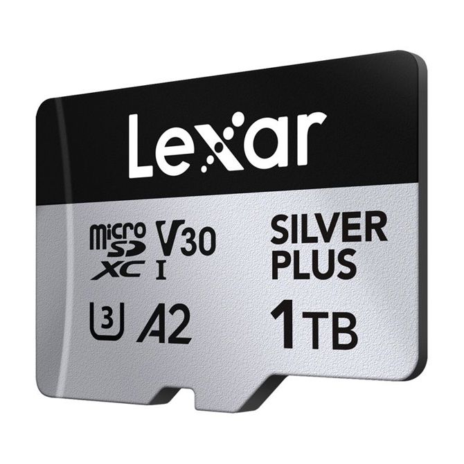 Micro SD kartica Lexar LMSSIPL001T-BNANG 1TB, do 205 MB/s, UHS-I, Class 10, A2, SD adapter 3