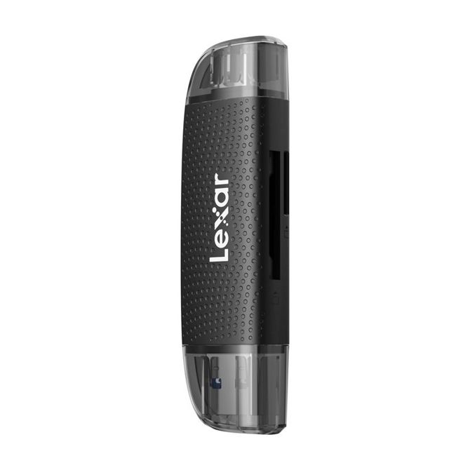 Lexar LRW310X čitalnik pomnilniških kartic z dvema vhodoma USB-A/C, micro SD in SD, USB 3.1 2