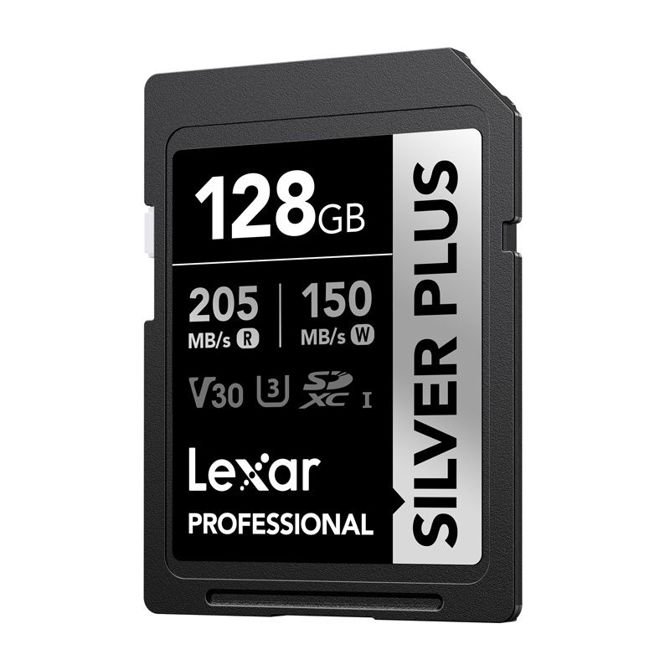 Lexar Professional SILVER PLUS SDXC pomnilniška kartica 128 GB 3