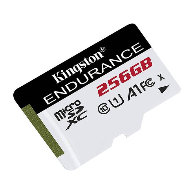 Pomnilniška kartica microSD 256GB Kingston 95/45MB/s C Endurance 2
