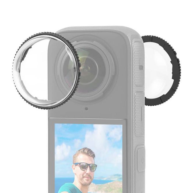 PC pokrov objektiva PULUZ za Insta360 X4 3