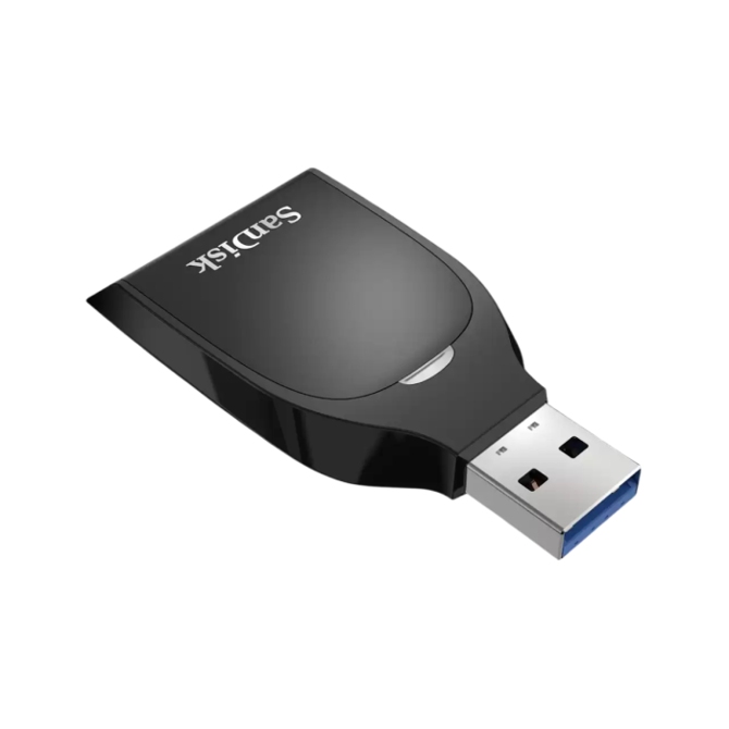Čitalec kartic SanDisk SD UHS-I, USB A 3.0 --> SD UHS-I SDDR-C531-GNANN 2