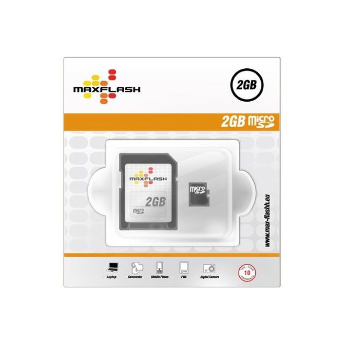 Spominska kartica Micro Secure Digital (microSD) 2GB Max-Flash PCH0155856 2