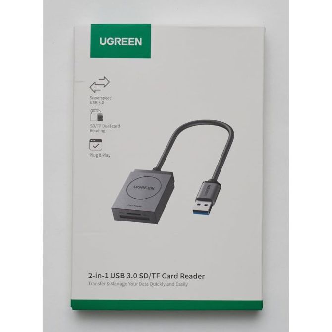 Ugreen USB 3.0 SD TF čitalec kartic 5