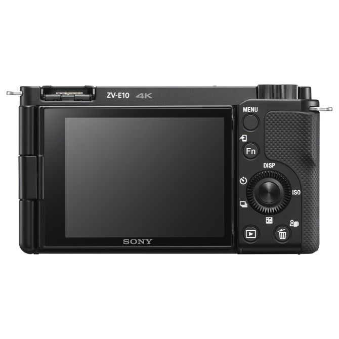 Brezzrcalni fotoaparat Sony ZV-E10 24,2 MP, APS-C CMOS senzor, objektiv 16-50 mm, 4K video, Wi-Fi/Bluetooth 4