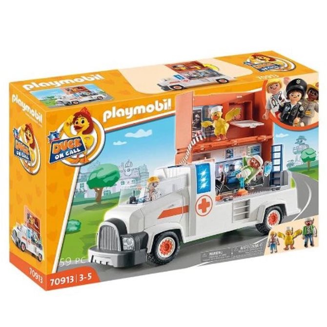 PLAYMOBIL® Duck on call - Reševalno vozilo (70913)