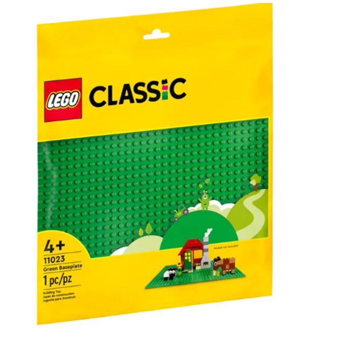 Lego® Classic: Zelena osnovna plošča (11023)