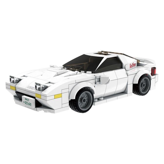 Avtomobil CaDA Initial D Mazda RX-7 FC3S model C55012W, 282 kosov, 1:24 merilo, uradno licenciran statični model