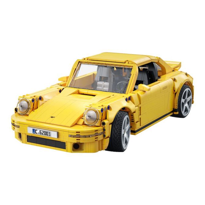 Avtomobil CaDa RUF CTR Yellowbird, model C62003W, 1:12 merilo, 1515 kosov, uradna licenca