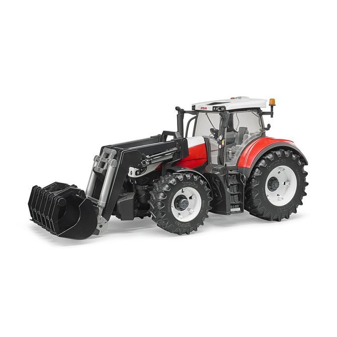 BRUDER Traktor Steyr 6300 Terrus CVT z nakladalko (03181)