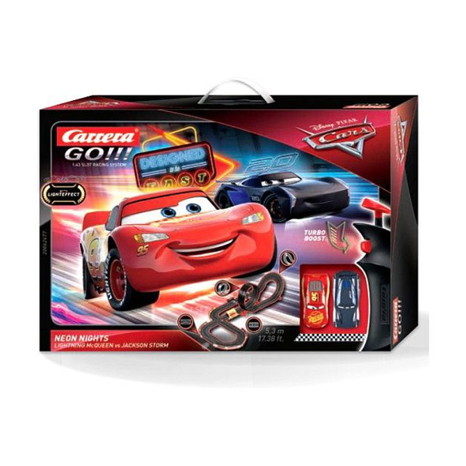 Dirkalna steza Carrera GREMO!!! Disney Pixar Cars - Neonske noči