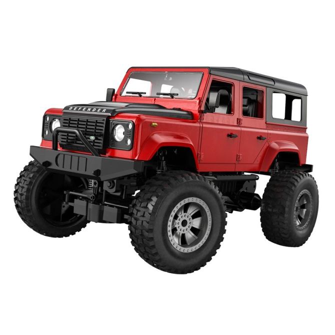 Avto na daljinsko vodenje Double E E372-003 Land Rover Defender, 1:8, 4×4 pogon, 2.4 GHz, 7.4 V baterija
