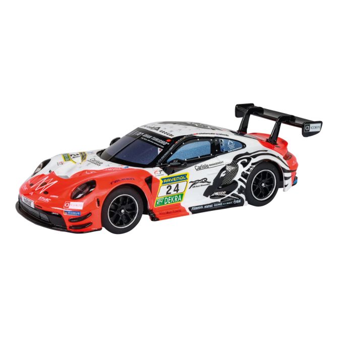 Igralni avtomobilček Carrera HYBRID Porsche 911 GT3 R;Lionspeed GP, št. 24