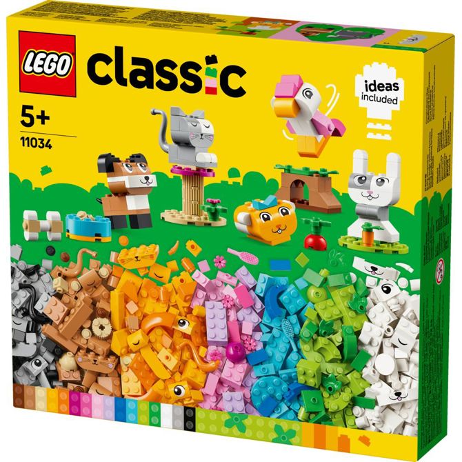 Kocke Lego® Classic Ustvarjalni ljubljenčki (11034)