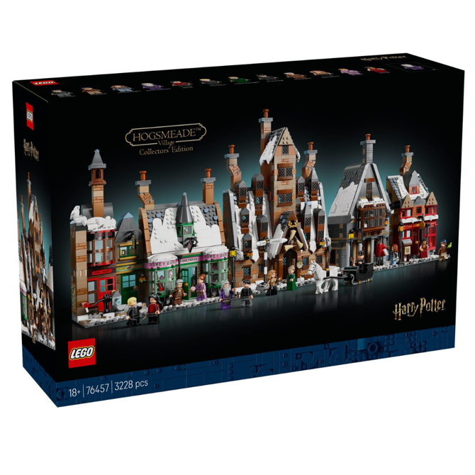 Kocke Lego Harry Potter: Vas Hogsmeade, zbirateljska izdaja, 3228 kos, od 6. let 76457
