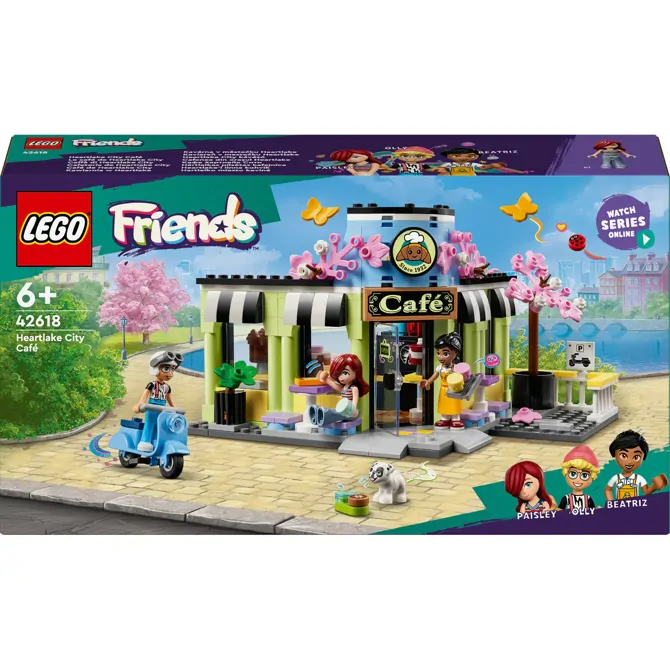 Kocke Lego Friends: Kavarna v Heartlake Cityju (42618)