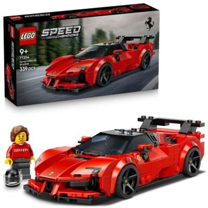 Kocke Lego Speed Champions Športni avtomobil Ferrari SF90 XX Stradale, 339 kos, od 9. let (77254)