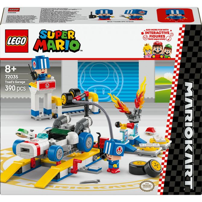 Kocke Lego Super Mario Mario Kart : Toadova garaža  72035