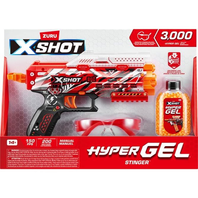 Otroška pištola Zuru XShot - Hyper Gel, vključno z 3000 kroglicami, od 14. let