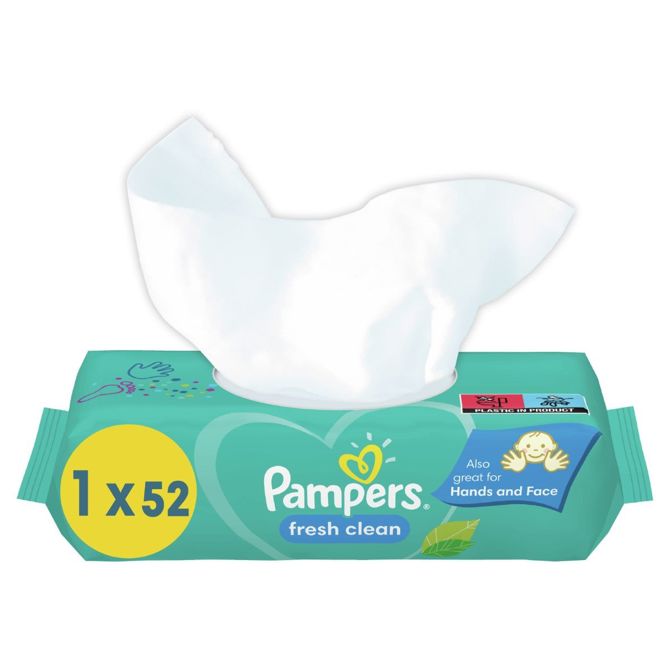 PAMPERS OTR.ROBCKI FRESH 4x52 kos