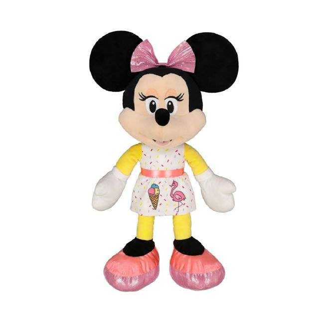 Plišasta igrača Disney PDP1900101 – Mini v obleki z motivom flaminga, 50 cm
