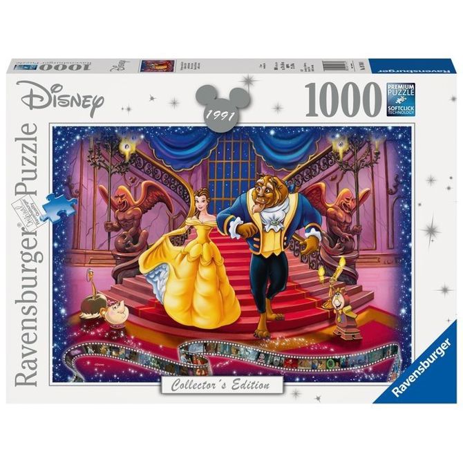 Sestavljanka Ravensburger: Disney Collector's Edition - Lepotica in zver (1000 kosov), od 14. let
