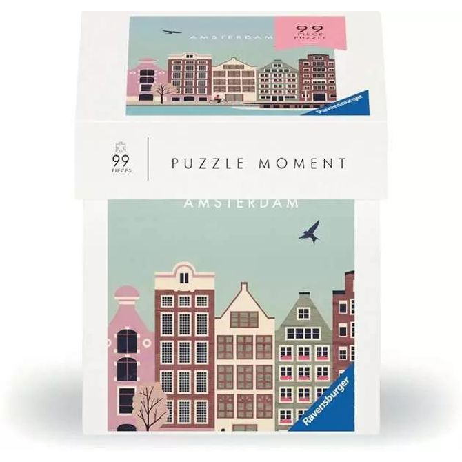 Sestavljanka Ravensburger: Moment - Amsterdam (99 kosov), od 6. let