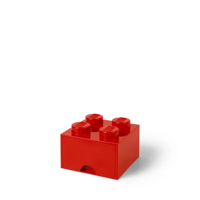 Lego®: Škatla za shranjevanje z gradnikom 4 - Rdeča (40051730) 2