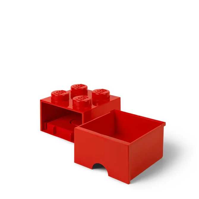 Lego®: Škatla za shranjevanje z gradnikom 4 - Rdeča (40051730) 3