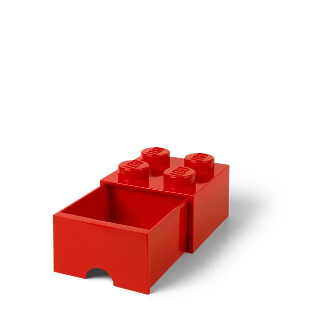 Lego®: Škatla za shranjevanje z gradnikom 4 - Rdeča (40051730) 4
