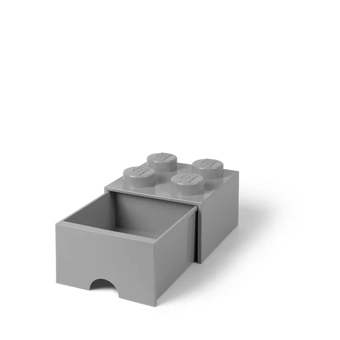 Lego®: Škatla za shranjevanje z gradnikom 4 - Siva (40051740) 4