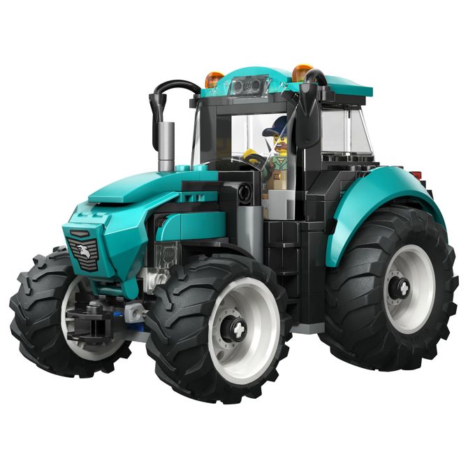 Kocke LEGO City 60498 Mestni traktor, 204 kosov, minifigura, kmetijsko vozilo 2