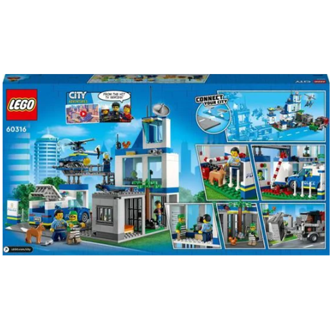 Kocke Lego® City: Policijska postaja (60316) 2