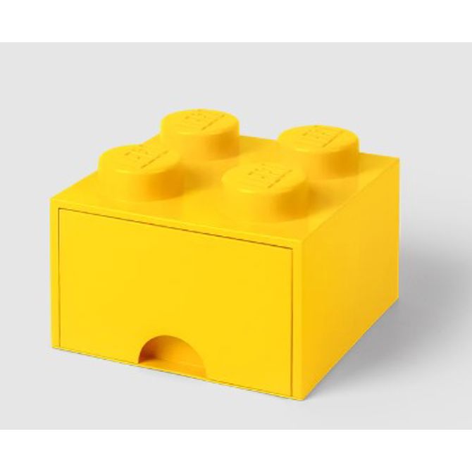 Lego®: Škatla za shranjevanje z gradnikom 4 - Rumena (40051732) 3