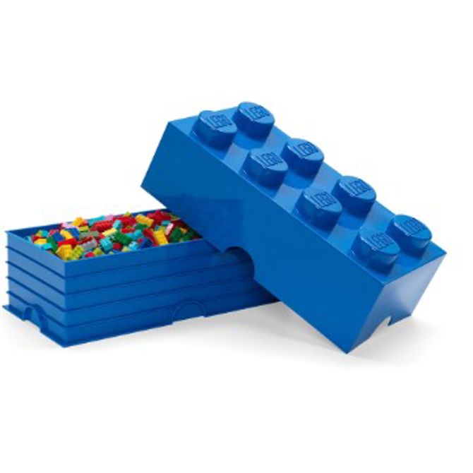 Lego®: Škatla za shranjevanje z gradnikom 8 - Modra (40041731) 4