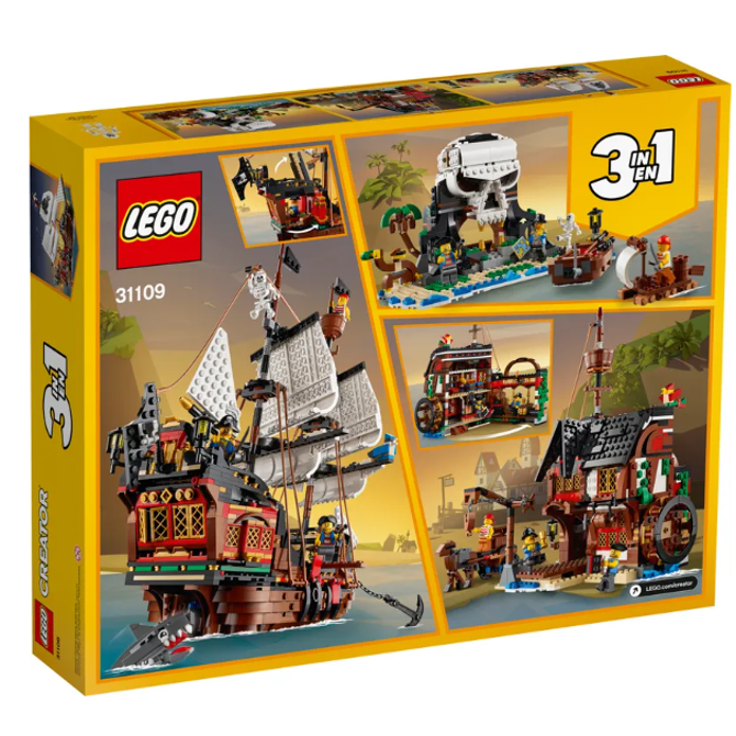 Kocke Lego® Creator 3in1: Piratska ladja (31109) 2